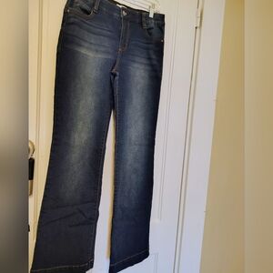 Angels Dark Blue Boot Cut Jeans